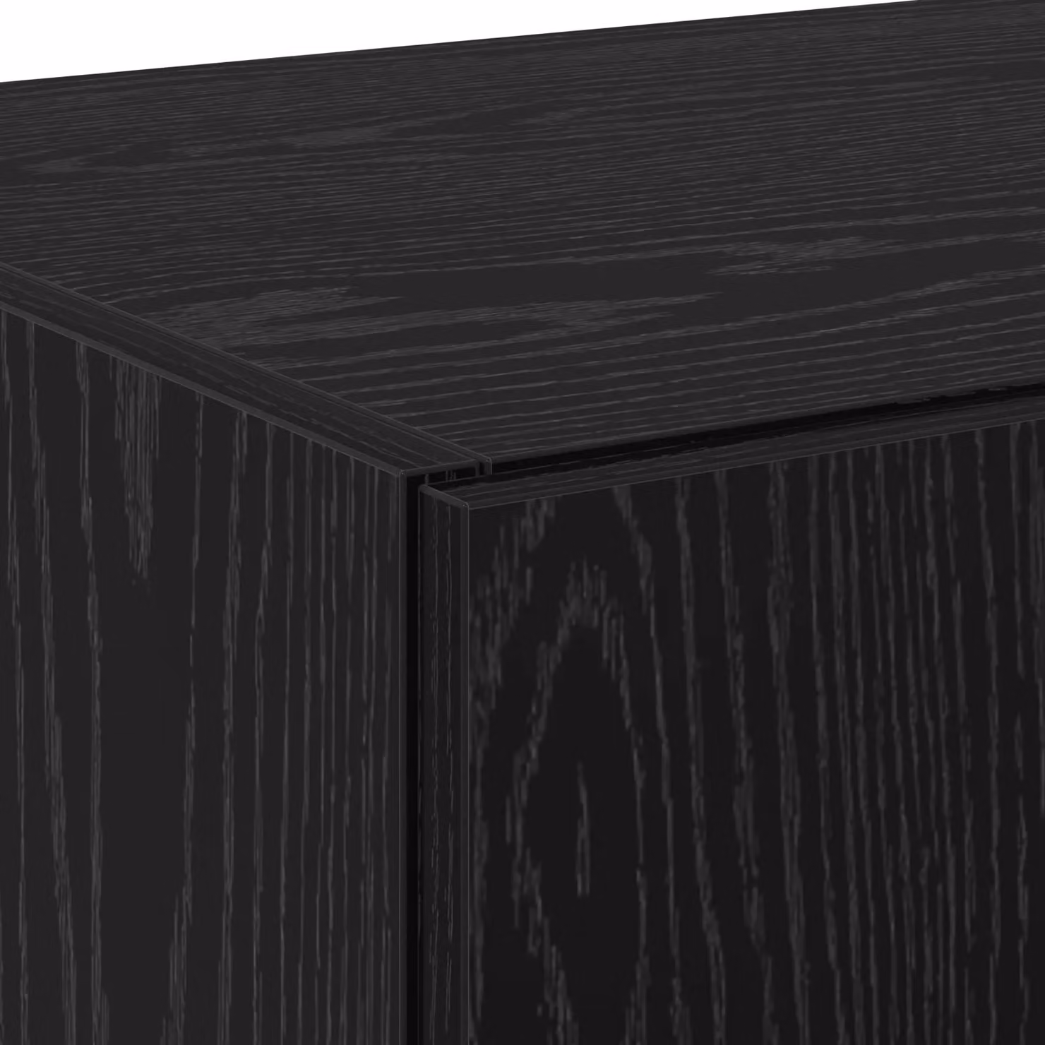 Berkfield Home Black Oak Highboard W/D/H: 70 x 42.5 x 185 cm – 3