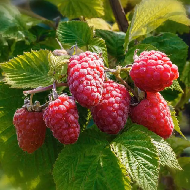 Marshalls Garden Raspberry Tulameen Summer Fruit Berry Bush