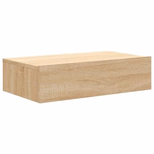 vidaXL Modern TV Cabinet with LED Lights in Sonoma Oak – 1