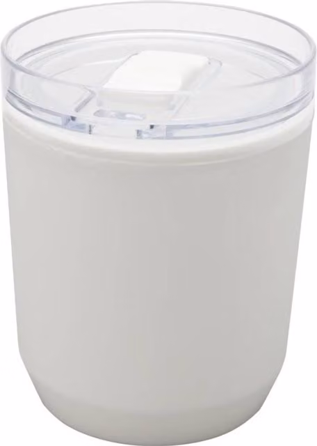 Generic Hudson Recycled Plastic Double-Walled 180ml Tumbler - White