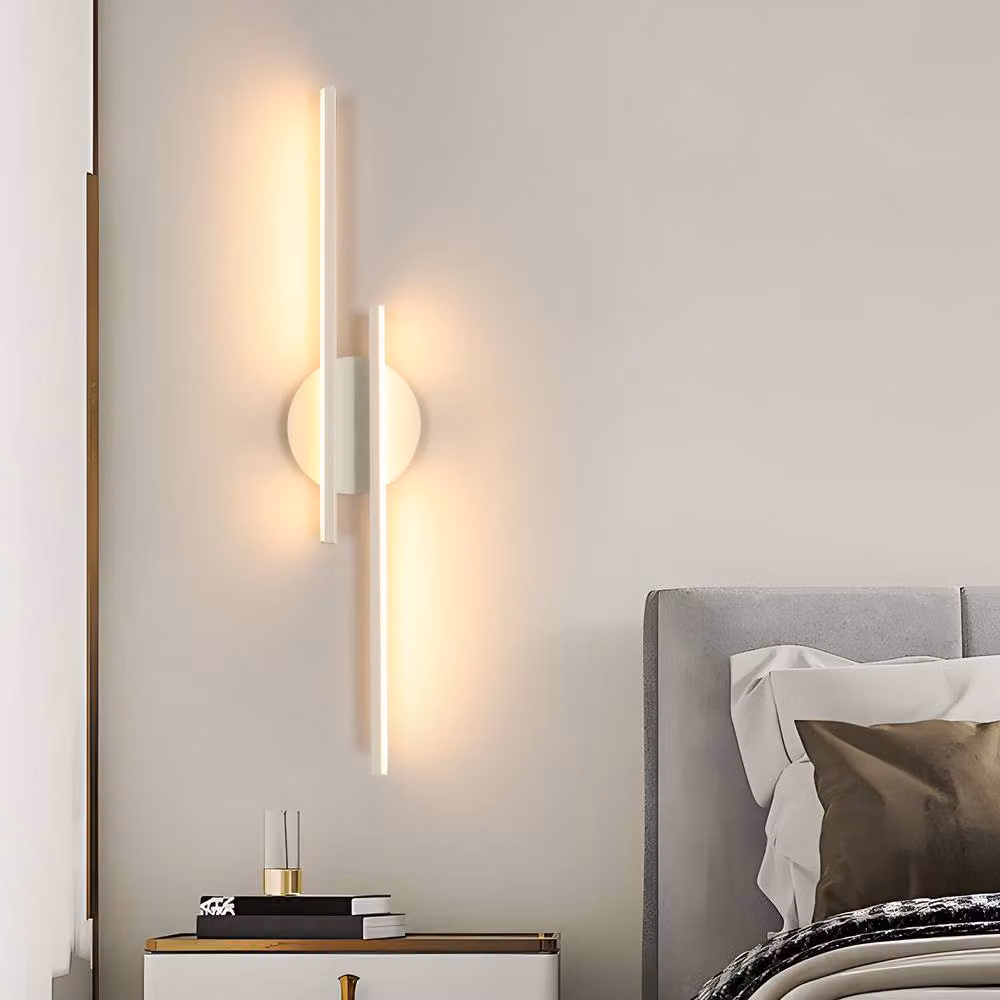 Pheashine Modern White LED Wall Sconce, 24W 3000K Warm White, W/D/H: 60 x 12 x 4.5 cm – 2
