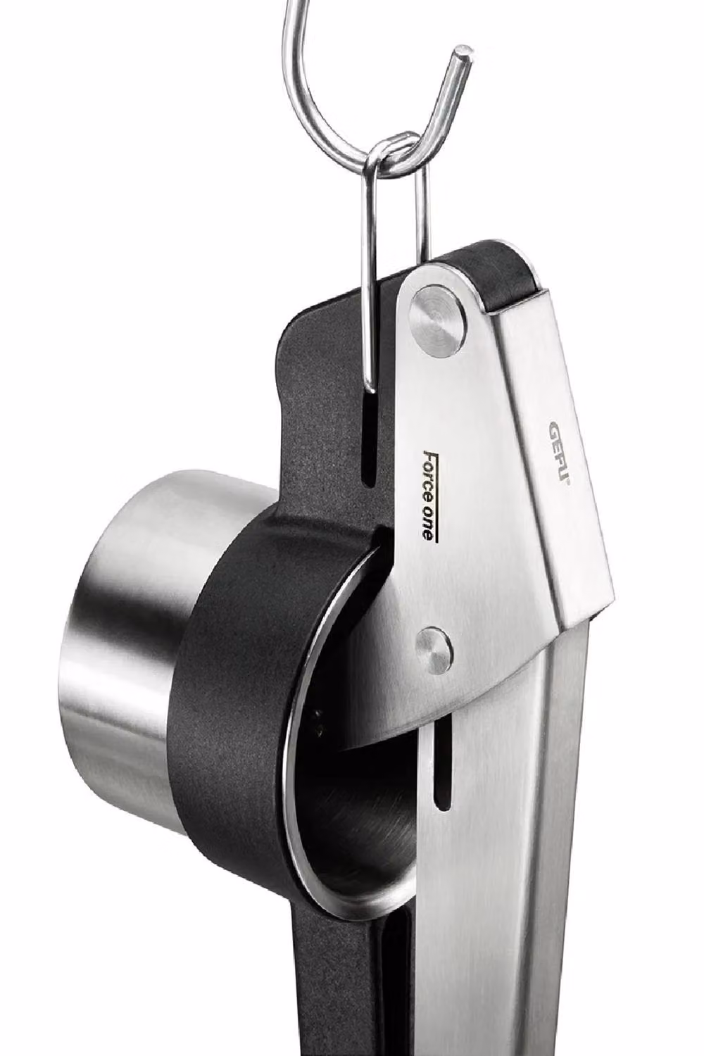 Gefu Force One Multi-Purpose Food Press and Potato Ricer in Silver – 2