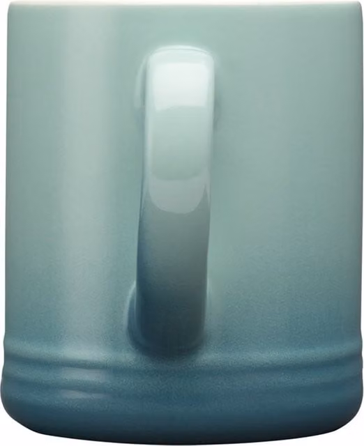Laguna Ceramic Mug, Turquoise and Yellow, 330 ml