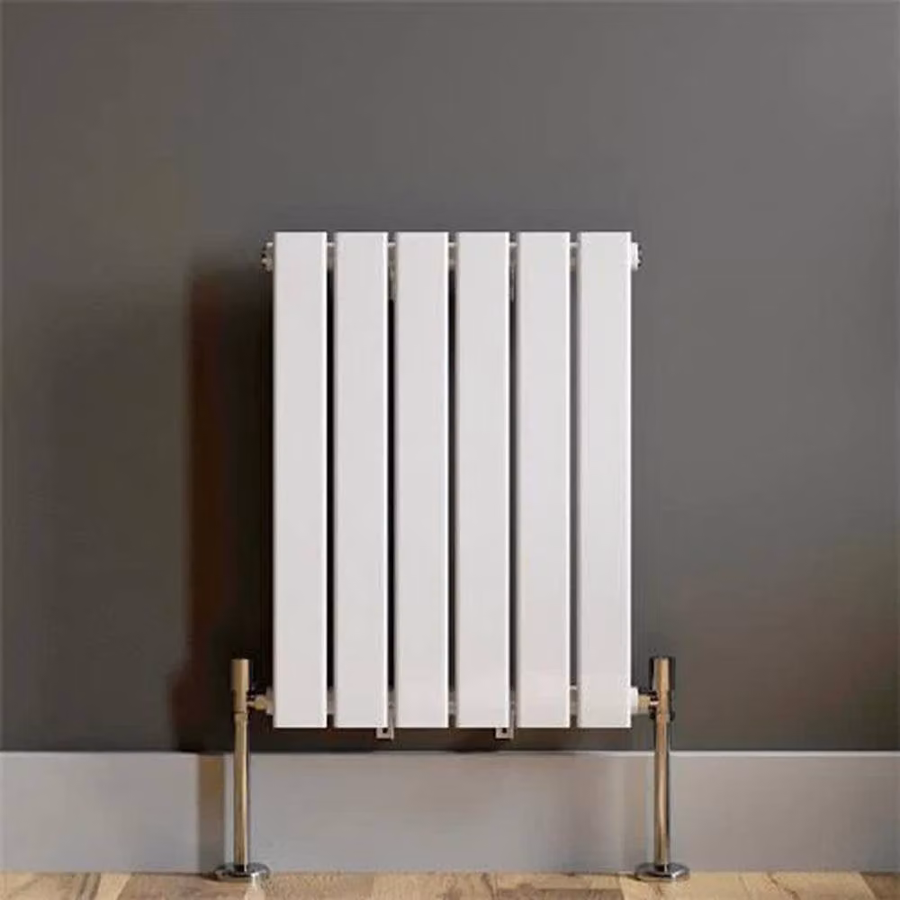 FORGEVIO Single Flat Panel Designer Radiator in White, W/H: 60.0 x 45.6 cm – 2