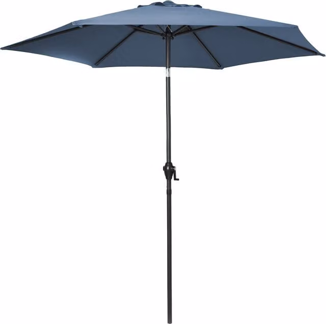 Outdoor Essentials Sardinia Patio Parasol in Blue