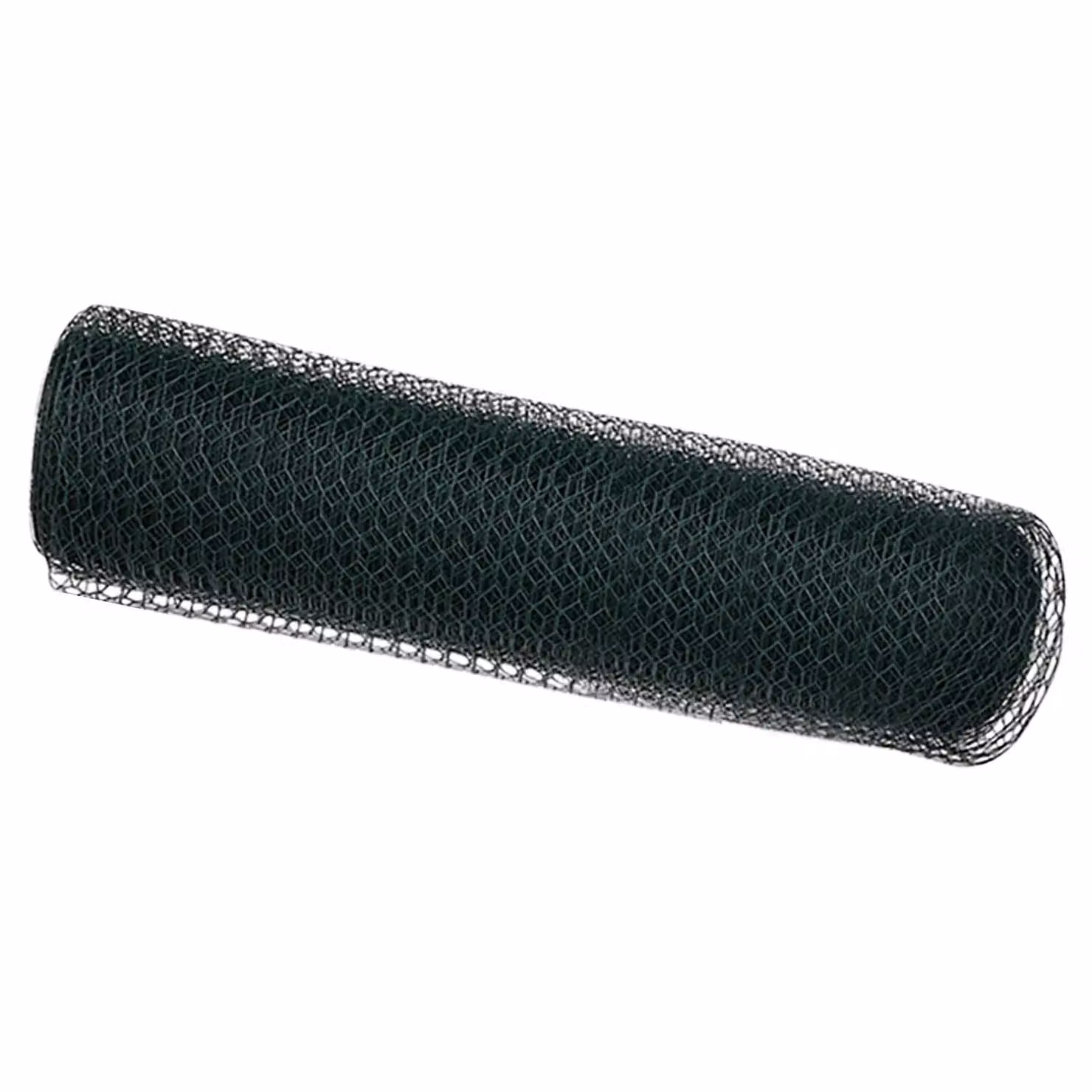 Berkfield Home Green PVC Coated Galvanised Steel Hexagon Fence 0.6 x 25 m – 1