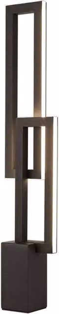 Netlighting Mural Table Lamp in Matt Black with 18W LED Warm White 3000K 1380lm IP20