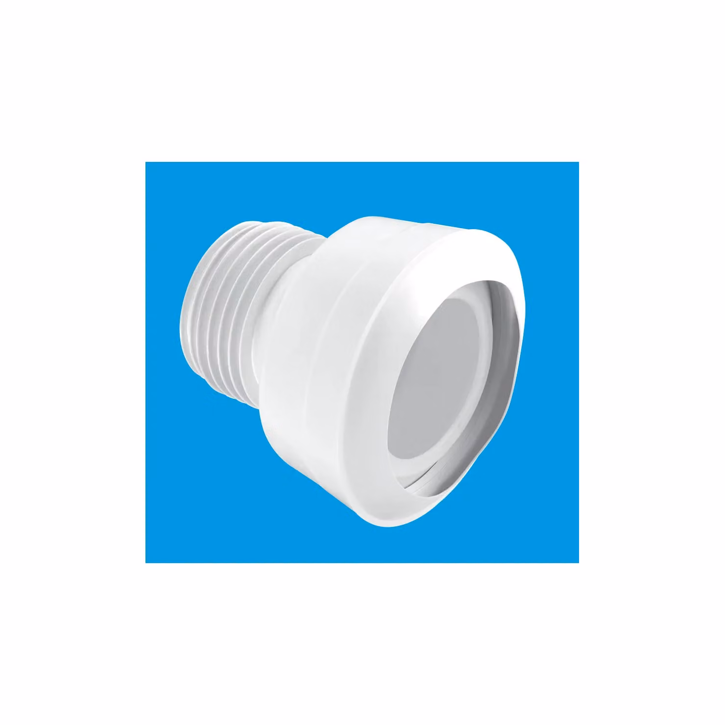 McAlpine MACFIT White Pipe Connector – 2