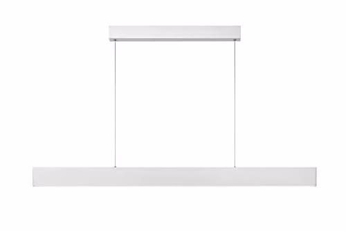 Lucide Raya Modern LED Pendant Light, White, Dimmable, 36W, 2700K – 1