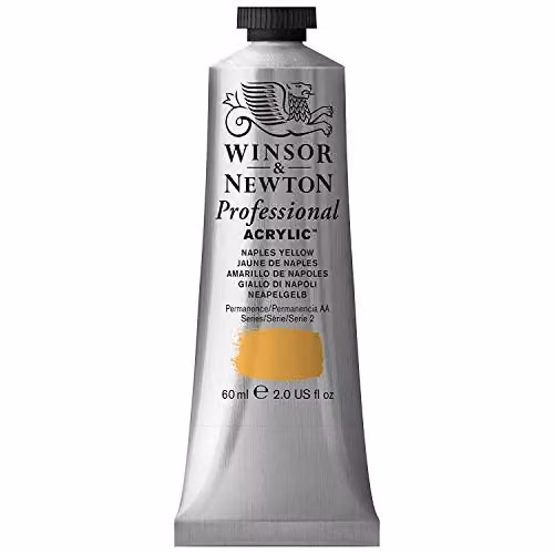 Winsor & Newton Professional Acrylic Colour Naples Yellow 60 ml