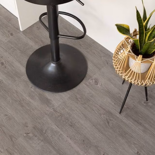 D-C-Fix Grey Wood Look Self Adhesive Vinyl Floor Tiles, Pack of 11, W/D/H: 30.48 x 30.48 x 0.3048 cm