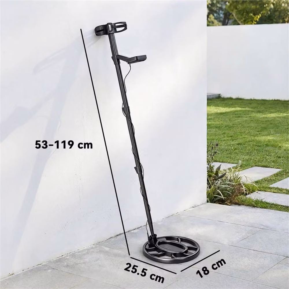 SPETLEK 5 Modes Metal Detector with IP68 Waterproof Search Coil in Black – 2