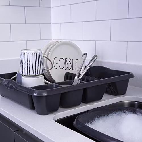 Wham Casa 4 Piece Plastic Kitchen Set in Blue or Black – 5