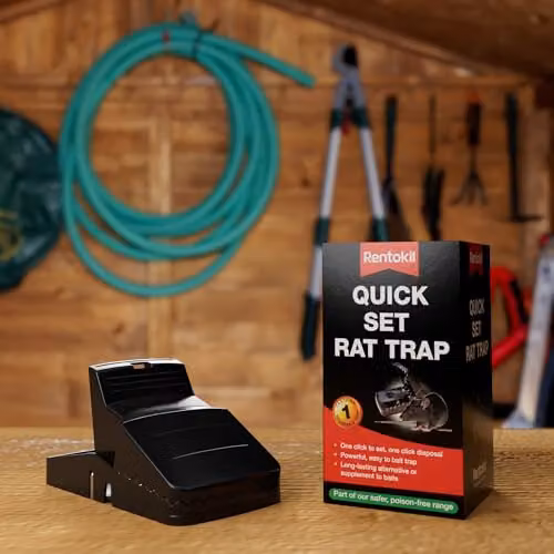 Rentokil FQ30 Quick Set Rat Trap in Black and Multicolour – 4