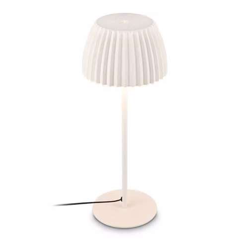 Briloner LED Table Lamp, Dimmable Touch Control, Warm White, White, H 36 cm x W 14.3 cm