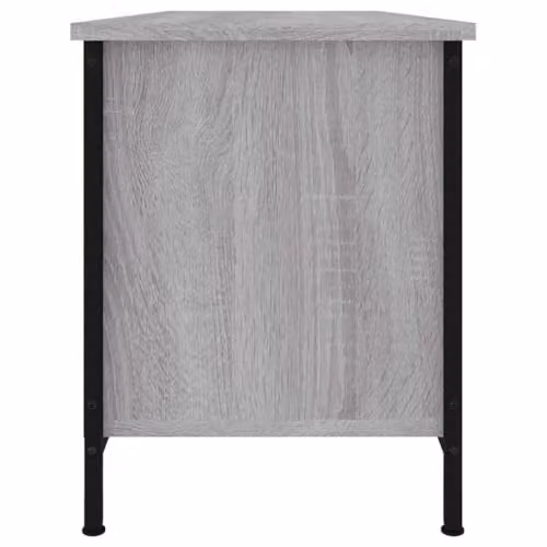 vidaXL Grey Sonoma TV Cabinet in Engineered Wood, W/D/H: 102 x 35 x 45 cm – 3