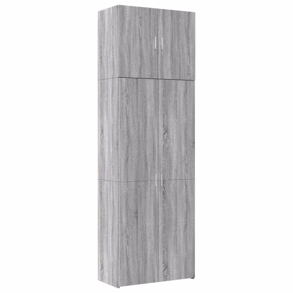 Berkfield Home Grey Sonoma Modern Highboard W/D/H: 80 x 42.5 x 249 cm – 2