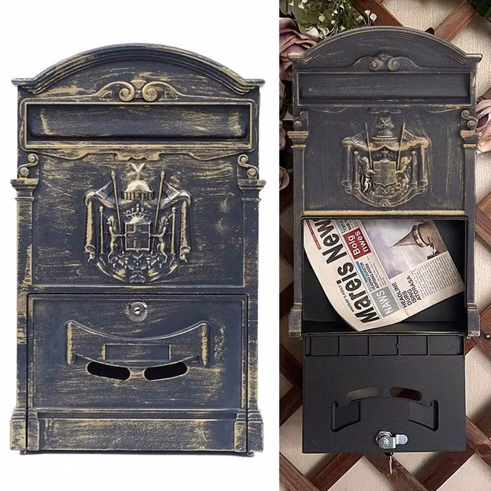 EONLION Bronze Large Letter Post Box – 2