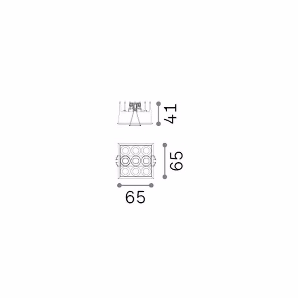 Netlighting Lika Black Recessed LED Downlight, 1050lm, 3000K Warm White – 2