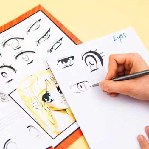 Hinkler Art Maker How to Draw Manga Multicolour Book for Adults – 4