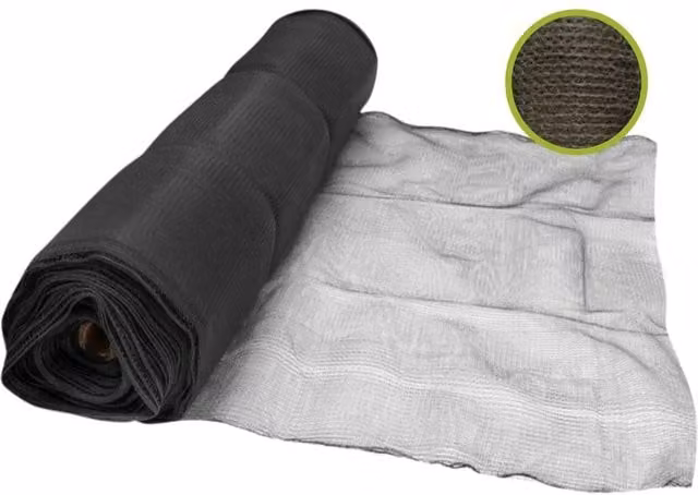 Pegdev Black UV-Stabilised Protective Pond Netting for Fish and Garden Plant Safety, 26m – 1