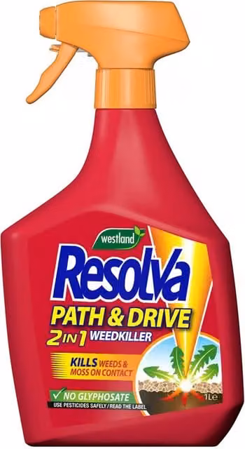 Resolva Path and Drive Weed Killer, 1 l, Red