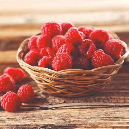 Thompson & Morgan Raspberry Autumn Bliss Bare Root Fruit Bush, 2 Canes, Red Berries – 2