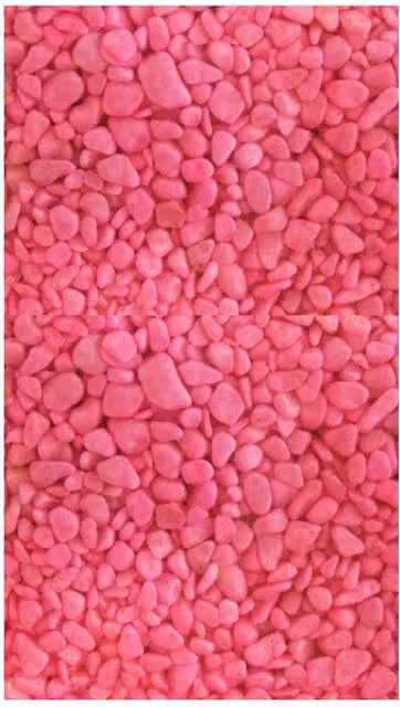 Aqua One Decorative Coloured Aquarium Gravel, Pink, 2kg