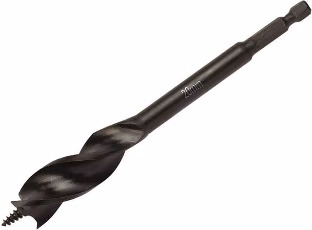 DeWalt Extreme Tri-flute Spade Bit in Black and Multicolour