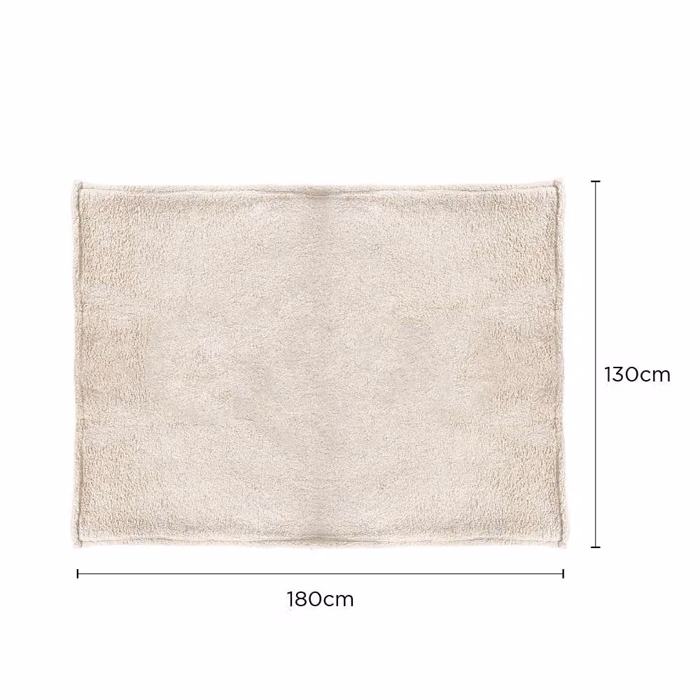 Voltico Super Soft Fluffy Cuddle Throw Blanket, W: 130 cm, L: 180 cm – 2