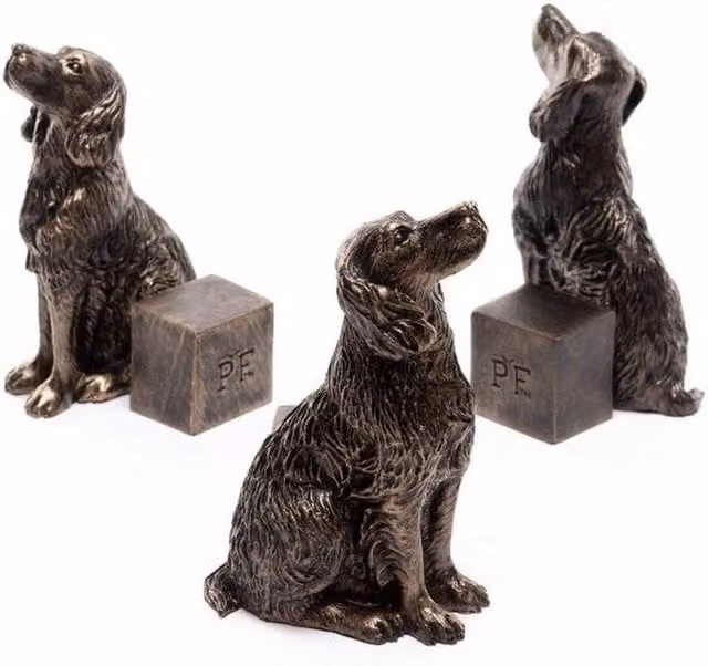 Jardinopia Springer Spaniel Plant Pot Feet, Set of 3, Bronze – 1