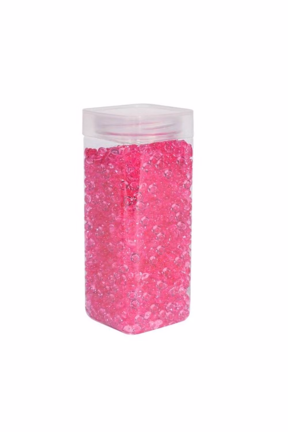 KDMD 7mm Round Plastic Fuchsia Pink Beads, 330g Pack of 2 – 2