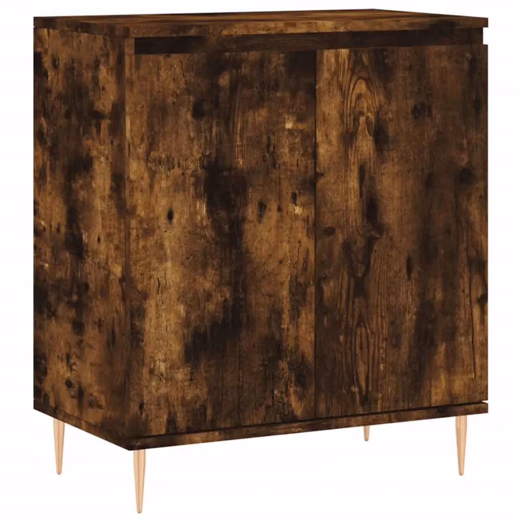 Berkfield Home Smoked Oak Sideboard in Brown, W/D/H: 60 x 35 x 70 cm – 2