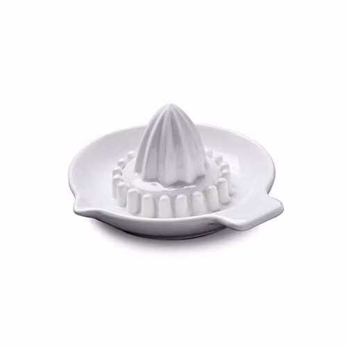Bartleet & Sons 1750 Traditional Porcelain Citrus Juicer in White, W: 16 cm, D: 14 cm, H: 7 cm – 1