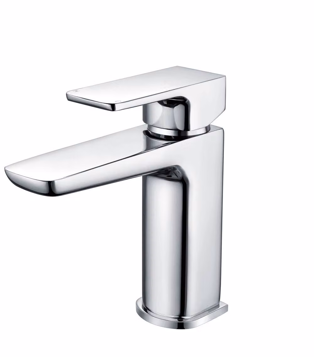 Bathroom Kingdom Swansea Single Lever Chrome Basin Mixer Tap with Pop Up Waste in Silver – 2