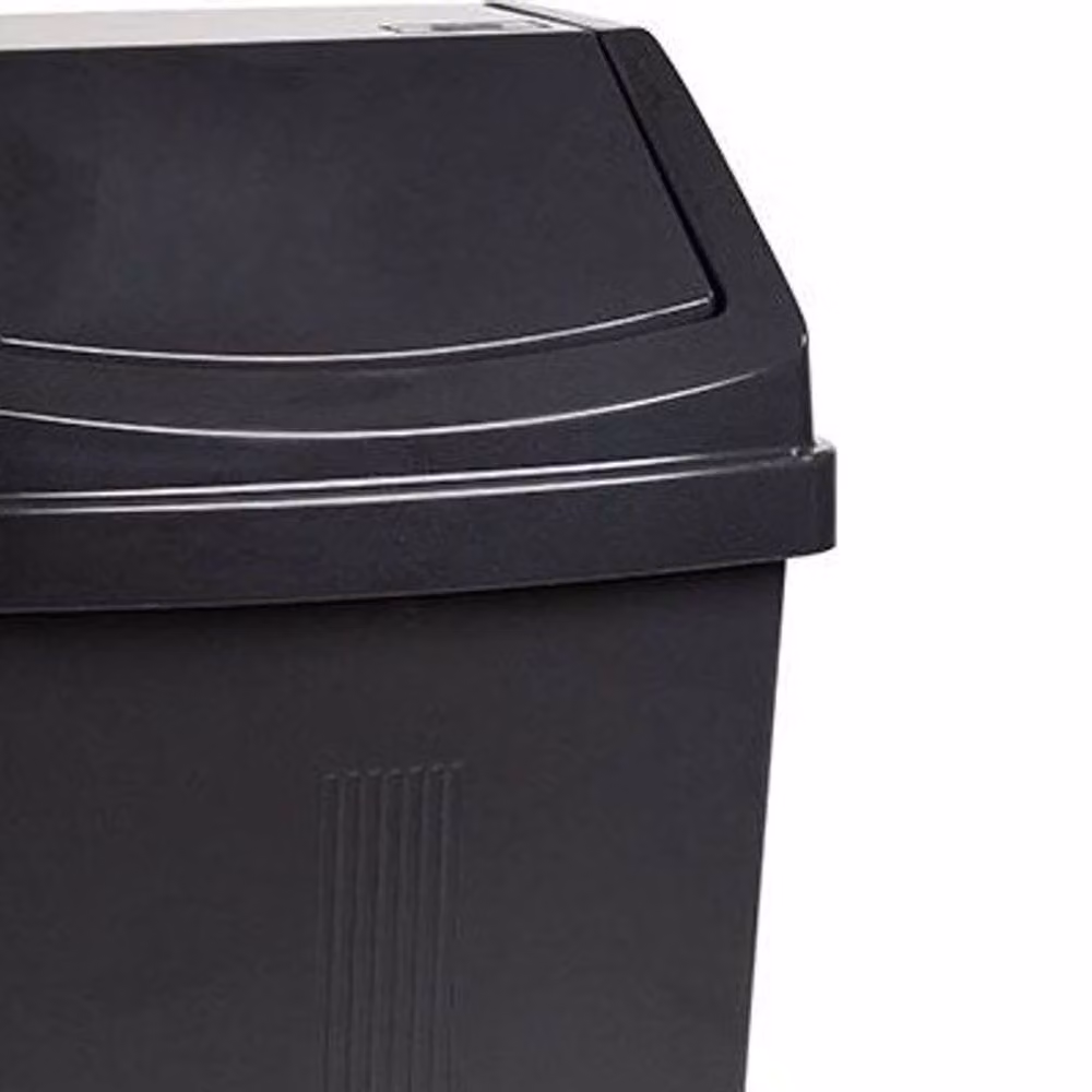Casa 50L Swing Bin in Black and Multicolour – 2
