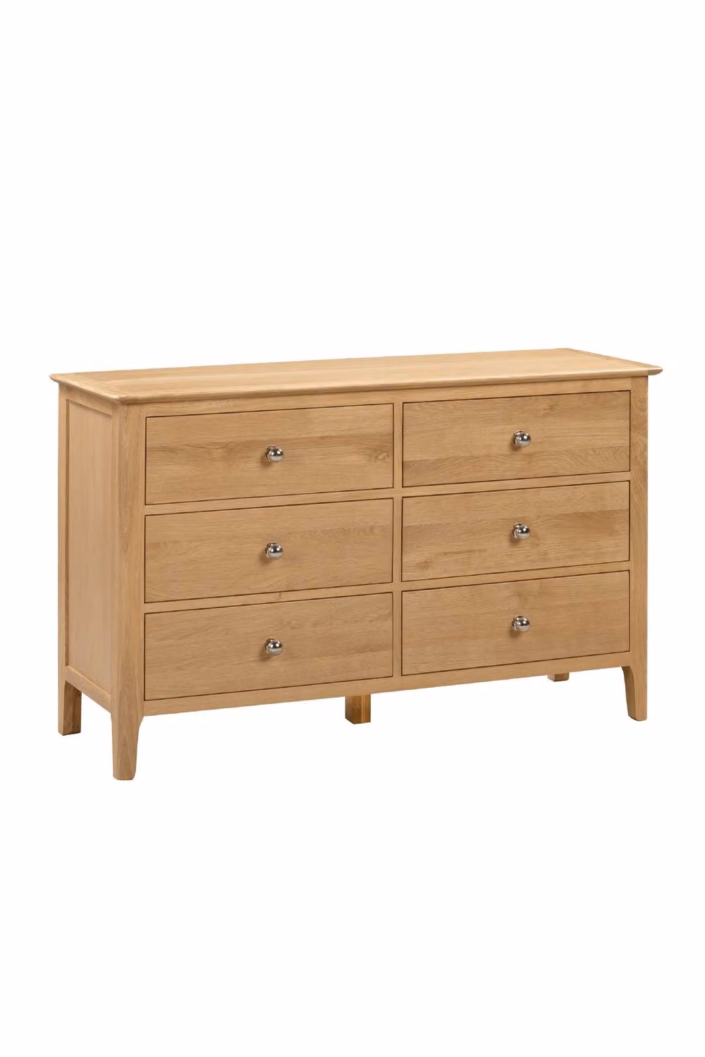 Julian Bowen Cotswold 6 Drawer Wide Chest in Oak – 2