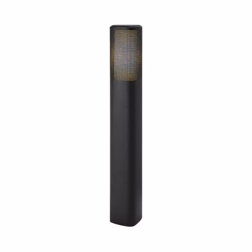 Nordlux Sidara Black Metal Outdoor Post Light for Gardens, E27, IP44