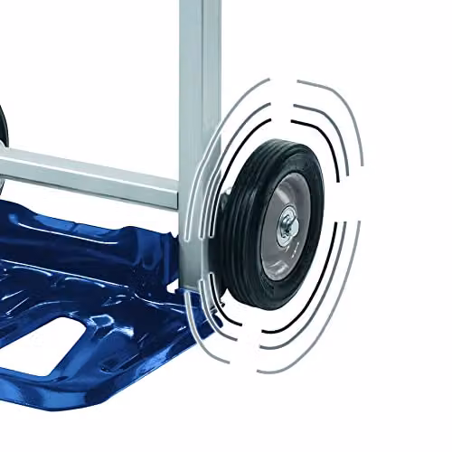 Einhell BT-HT 90 Aluminium Hand Trolley in Silver and Blue – 2