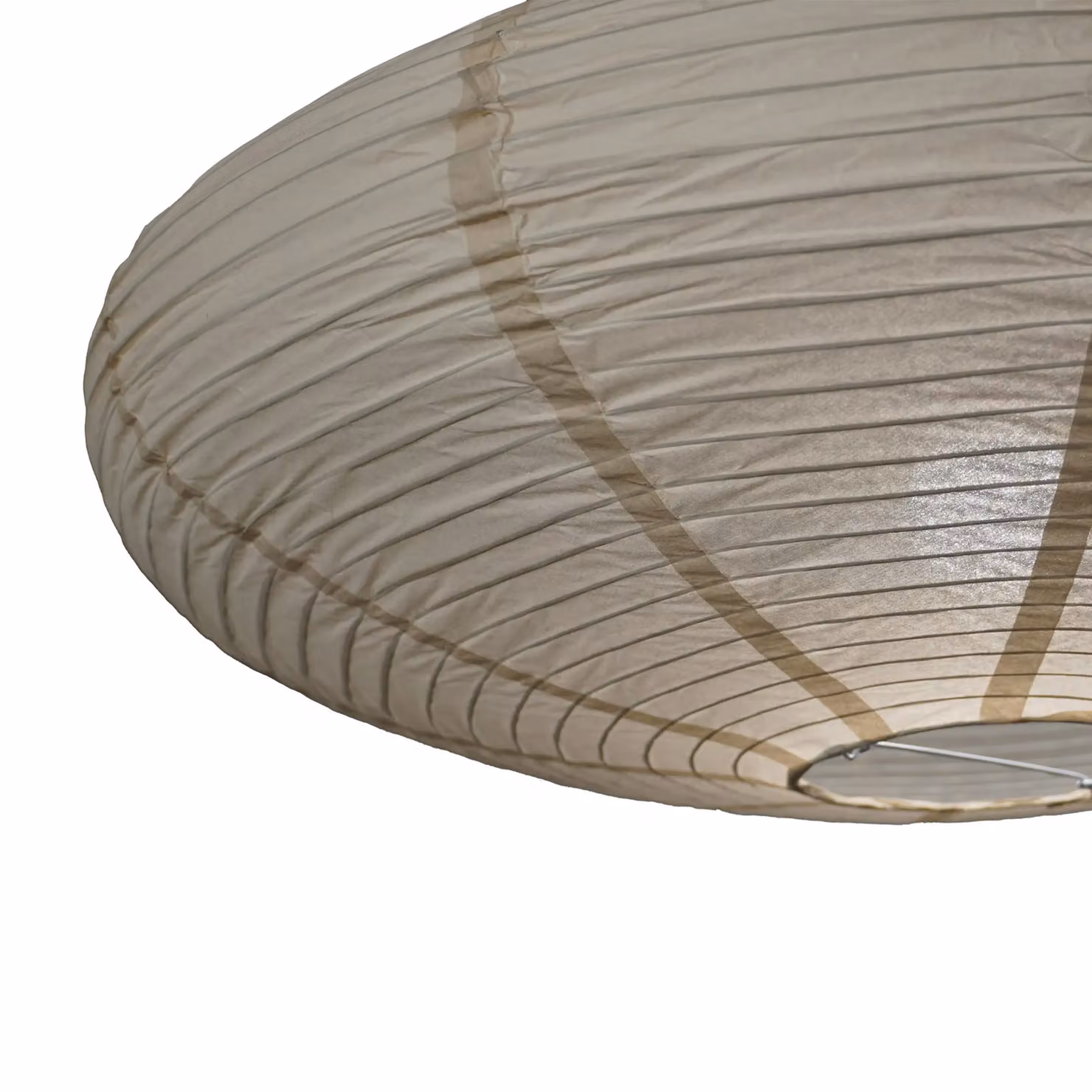 Nordlux Villo Retro Paper Lamp Shade in Beige, Diameter: 60 cm – 2