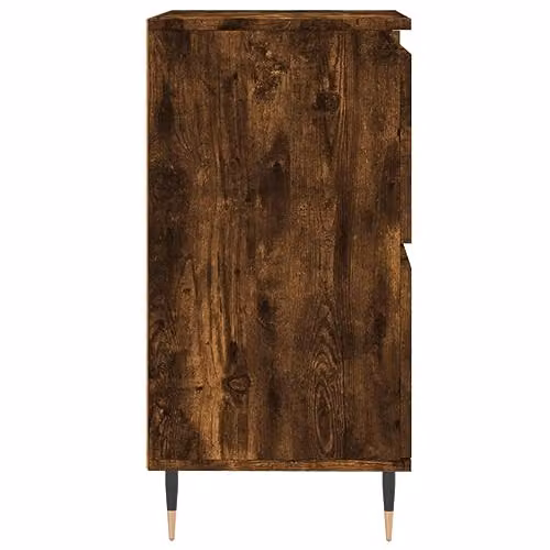 vidaXL Industrial Sideboard in Smoked Oak, W/D/H: 60 x 35 x 70 cm – 4