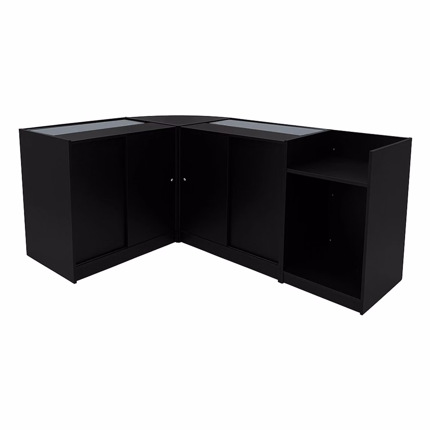 Monstershop Europa LED Shop Counter Set B900, C900, TB60 & LM60 in Black – 2