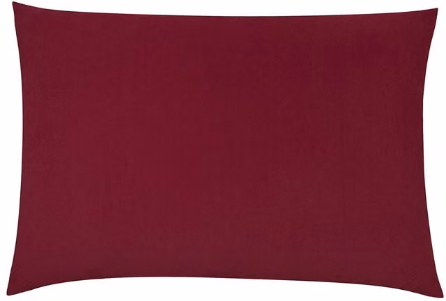 Furn Red Velvet Rectangular Cushion with Polyester Filling, W: 60 cm, H: 40 cm – 2