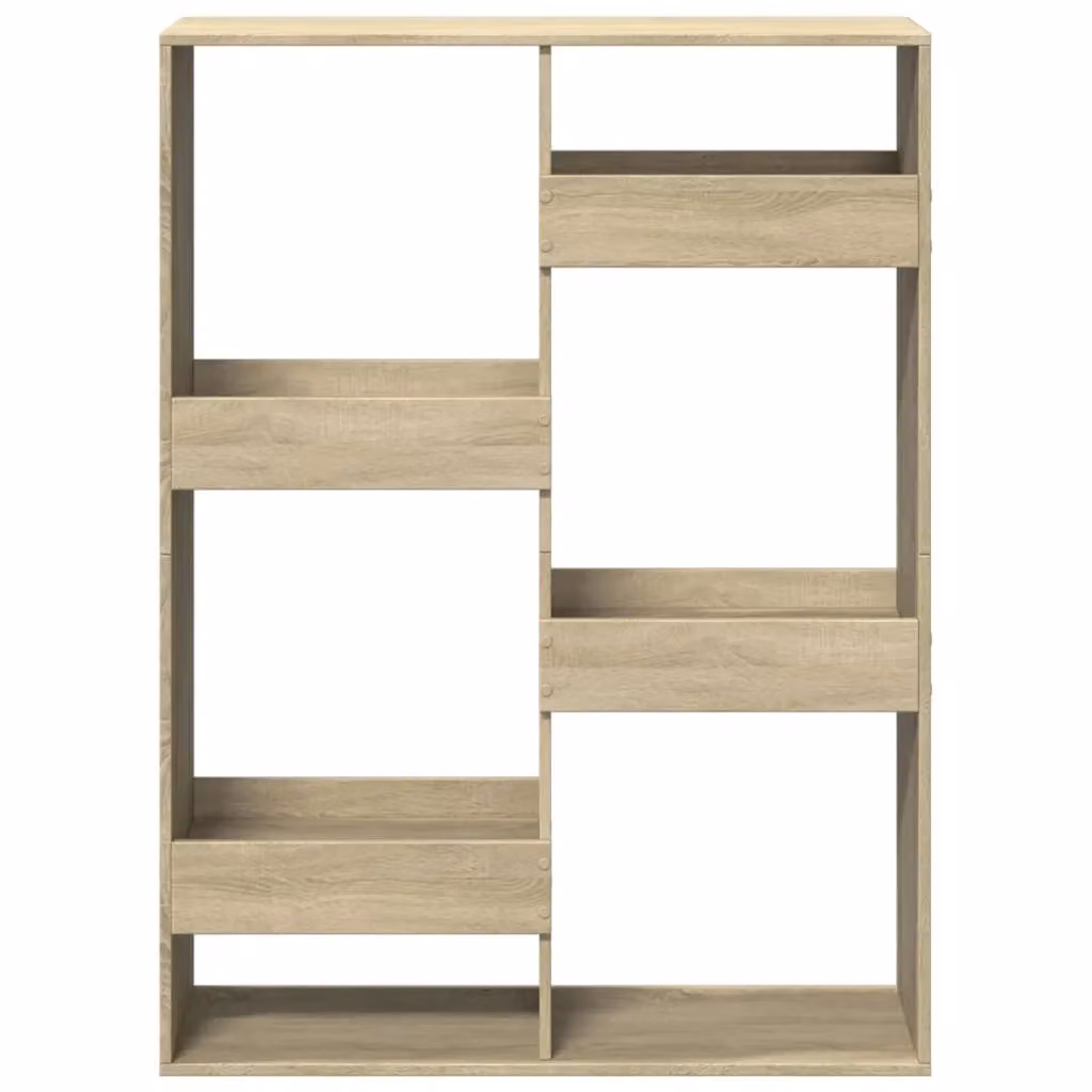 Berkfield Home Sonoma Oak Room Divider in Brown, W/D/H: 100 x 33 x 135 cm – 3