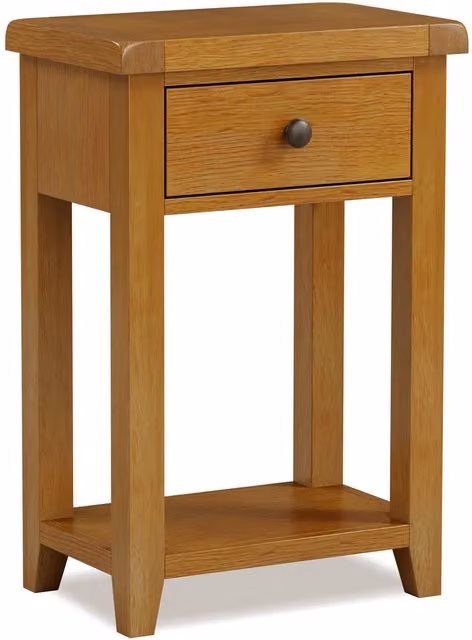 Rest Relax Elston Oak Hall Table in Brown