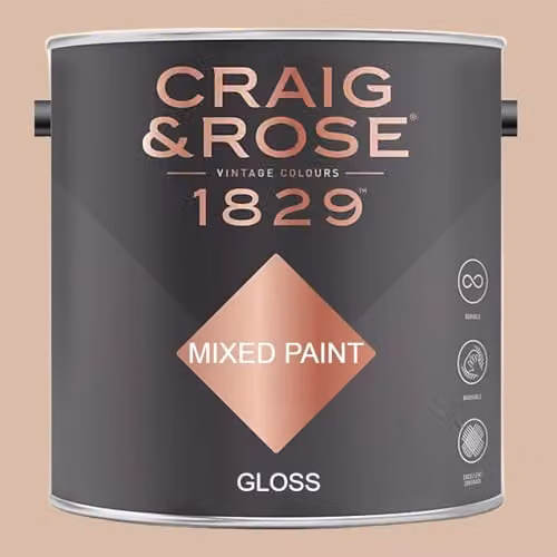 Craig & Rose 1829 Gloss Fresh Plaster Paint, 2.5 l