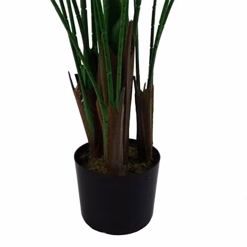 Leaf Design UK Large Artificial Green Palm Tree, 125 cm Height – 4