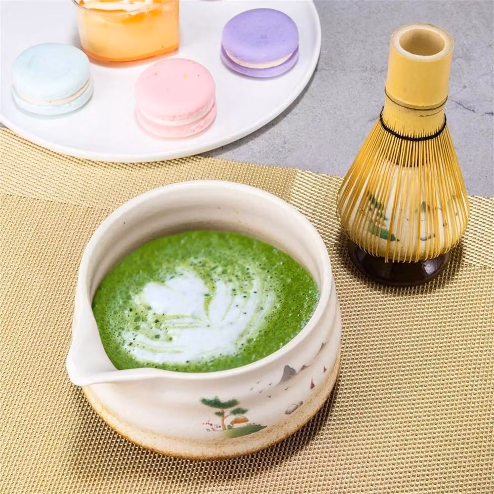 Nordara Multicolour Bamboo Matcha Whisk Set, 100g – 3