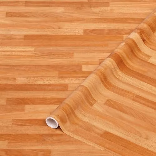 d-c-fix Butcherblock Vinyl Wrap Sticky Back Plastic, Brown and White, W: 45 cm x L: 2 m