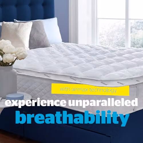 Silentnight Airmax Mattress Topper, White – 2